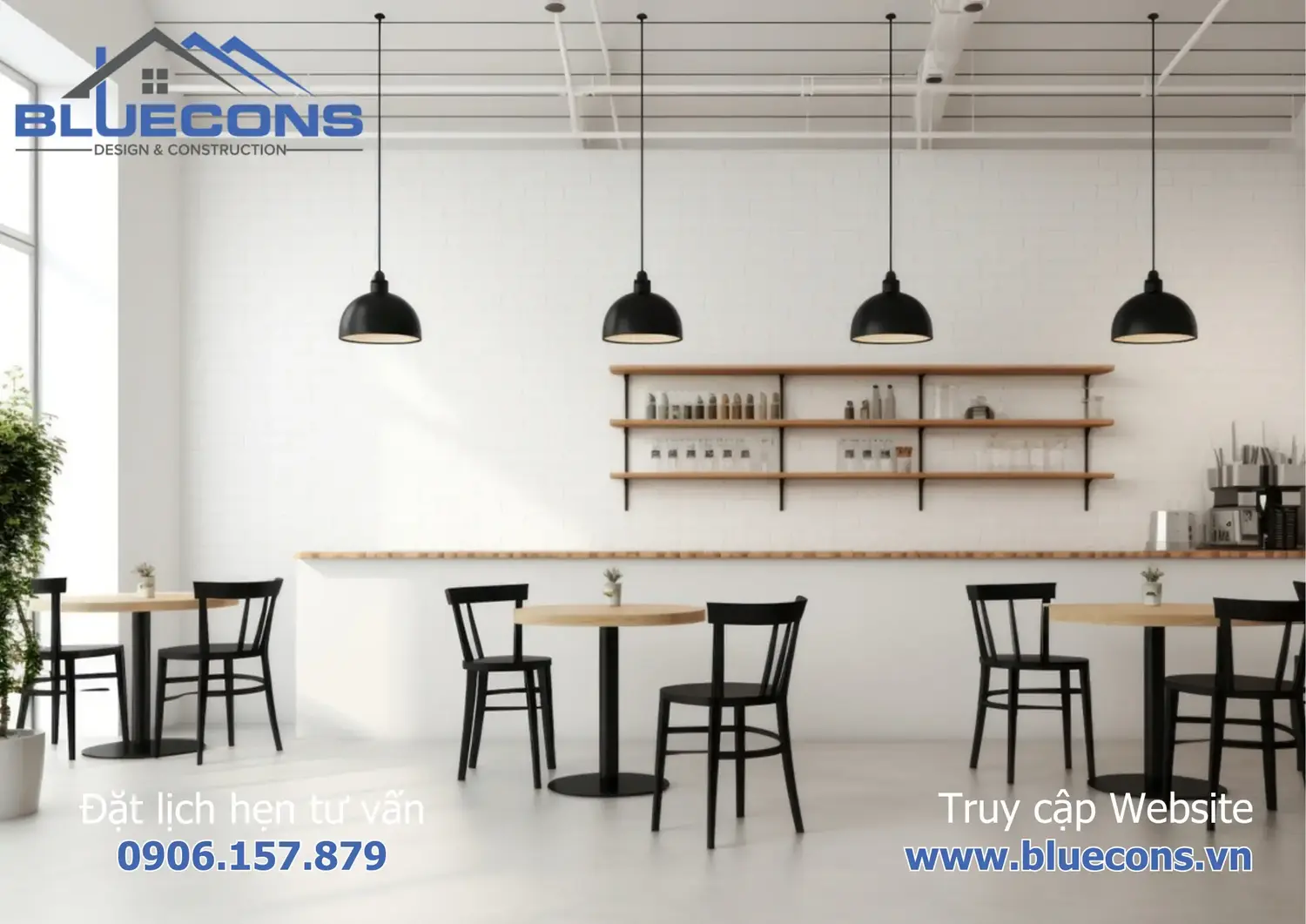 Mẫu quầy bar cafe 6 Mẫu quầy bar cafe