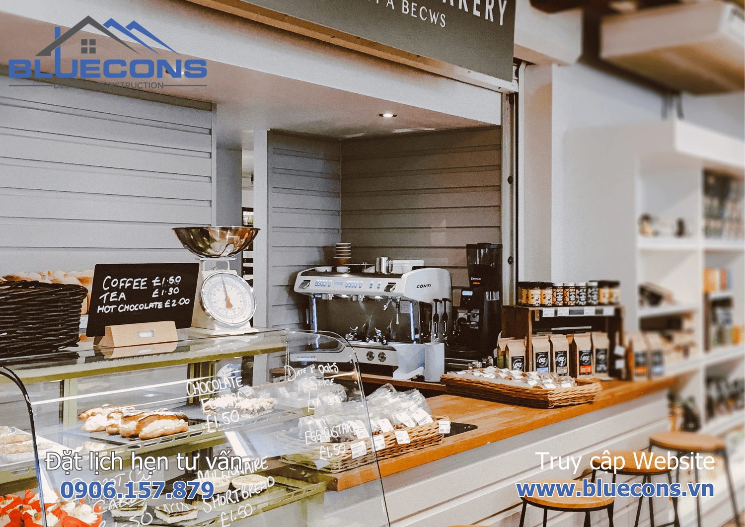 Mẫu quầy bar đẹp quán cafe 5 Mẫu quầy bar đẹp quán cafe