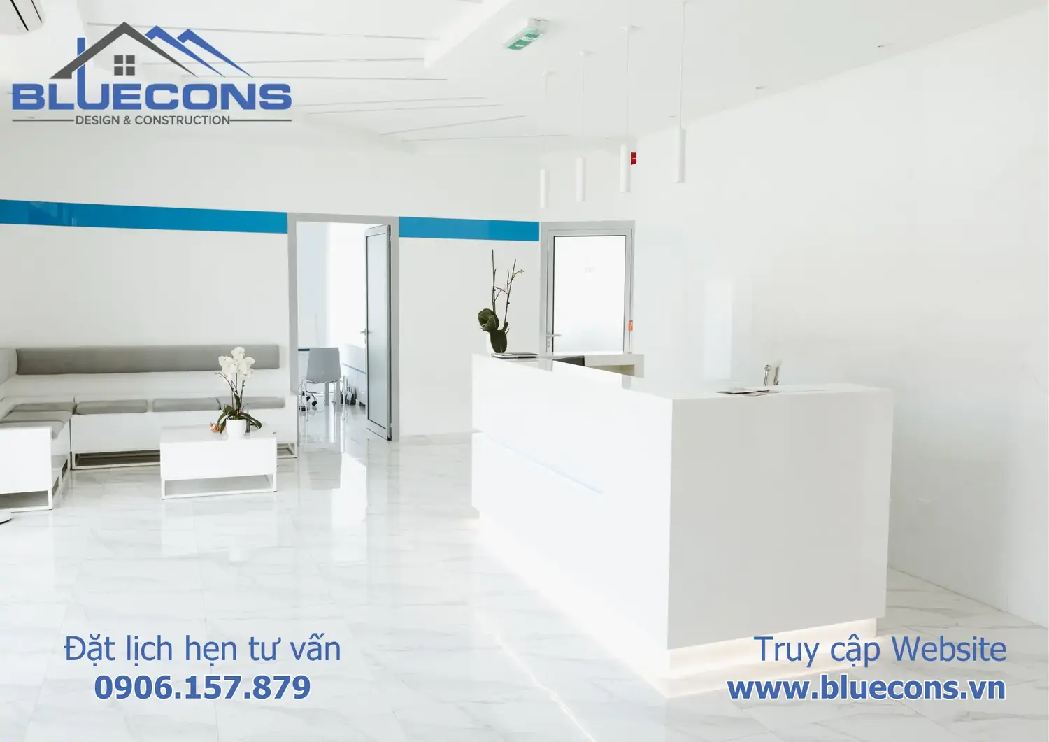 Mẫu quầy lễ tân được yêu thích nhất năm 2 Mẫu quầy lễ tân được yêu thích nhất năm