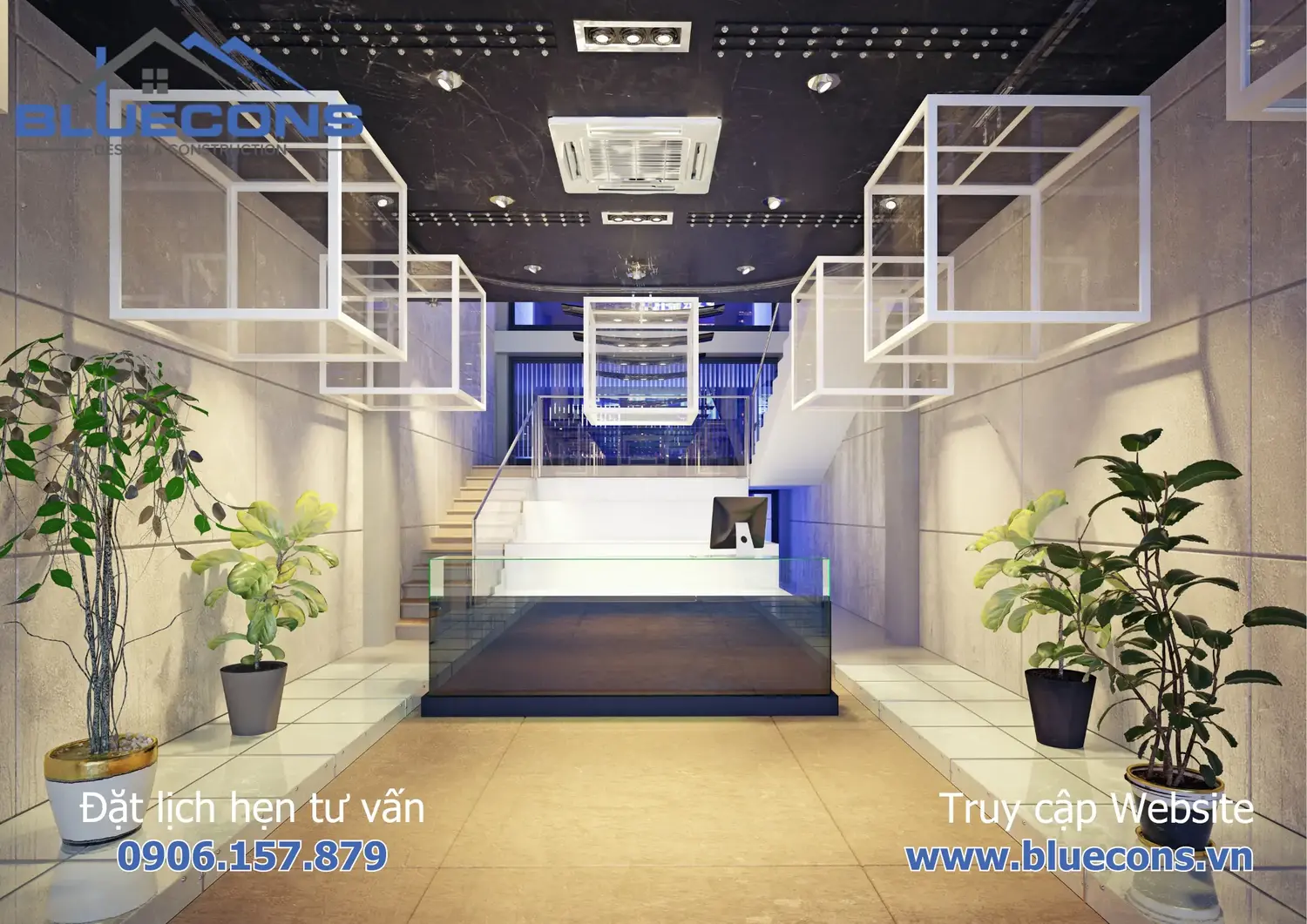 Mẫu quầy lễ tân được yêu thích nhất năm 5 Mẫu quầy lễ tân được yêu thích nhất năm