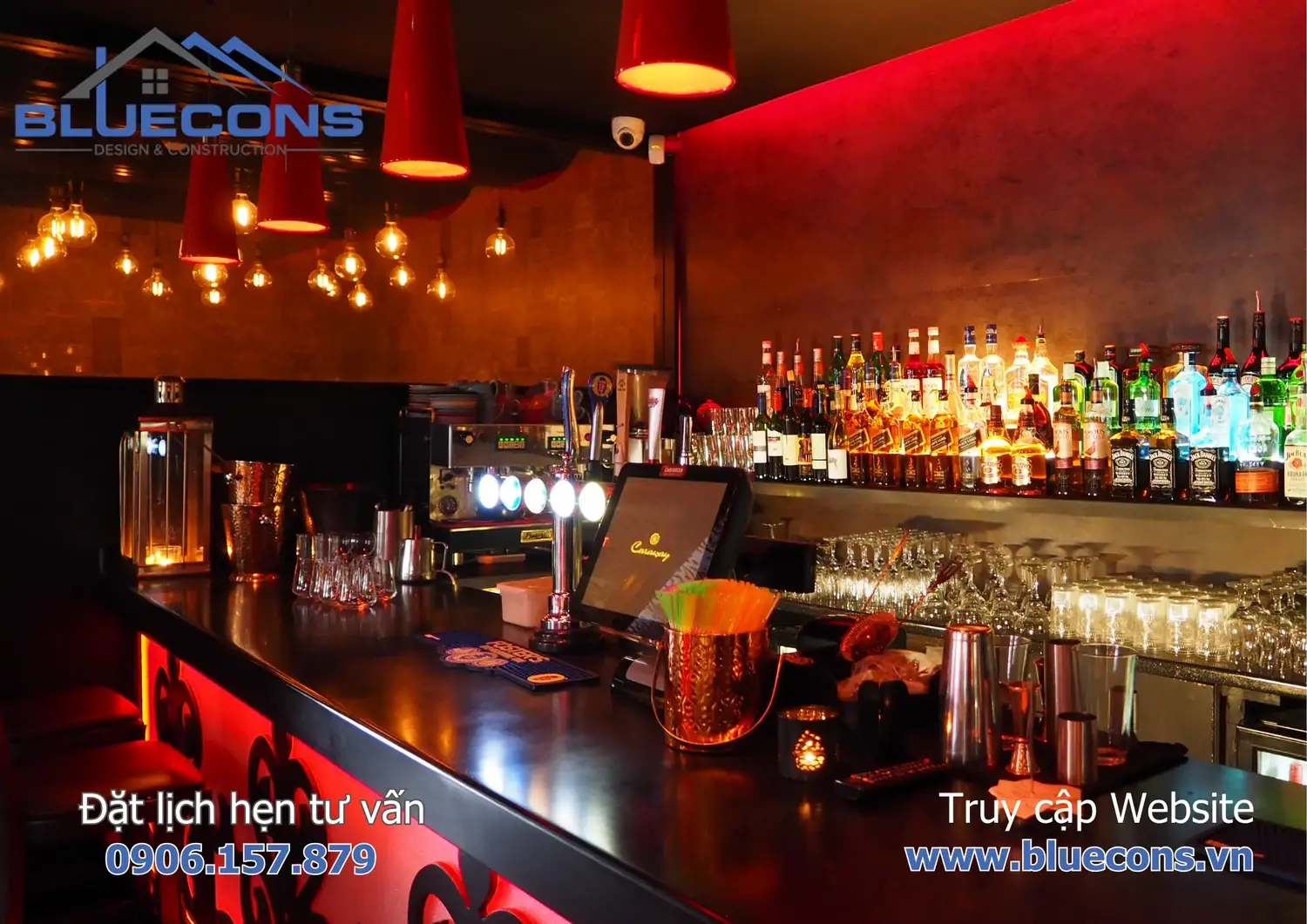 Quầy bar cà phê 2 Quầy bar cà phê