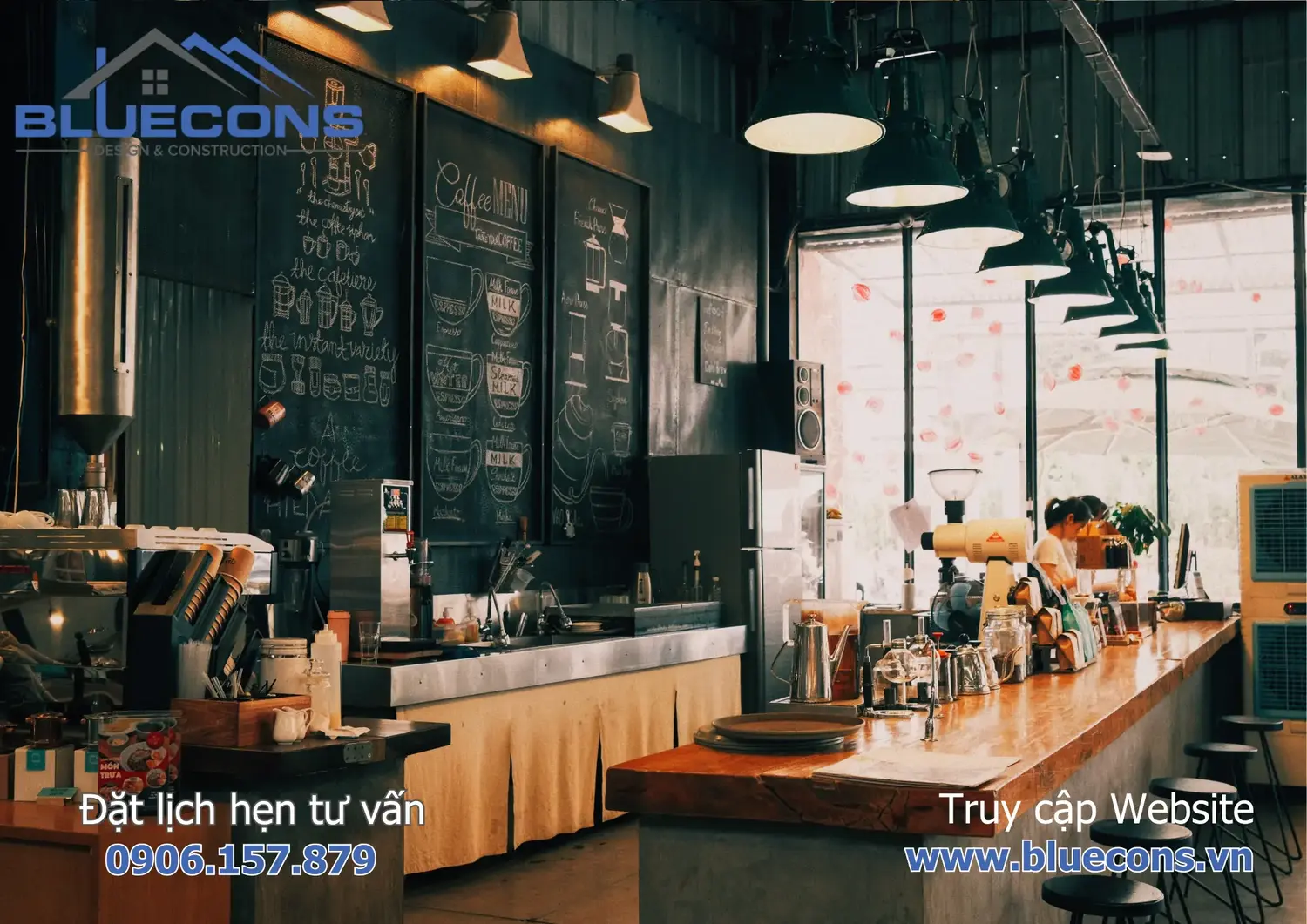 Quầy bar cafe mini 6 Quầy bar cafe mini