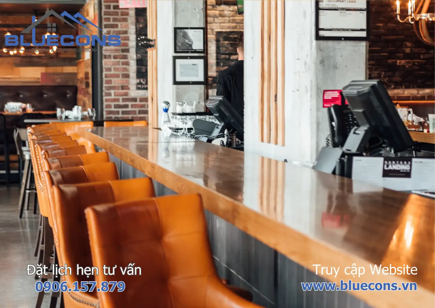 Quầy bar mini giá rẻ