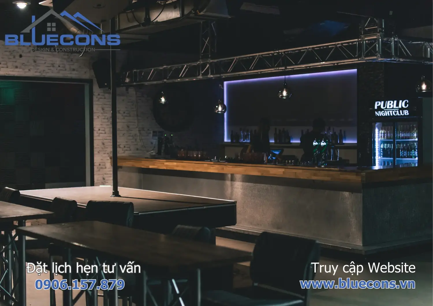 Quầy bar mini giá rẻ