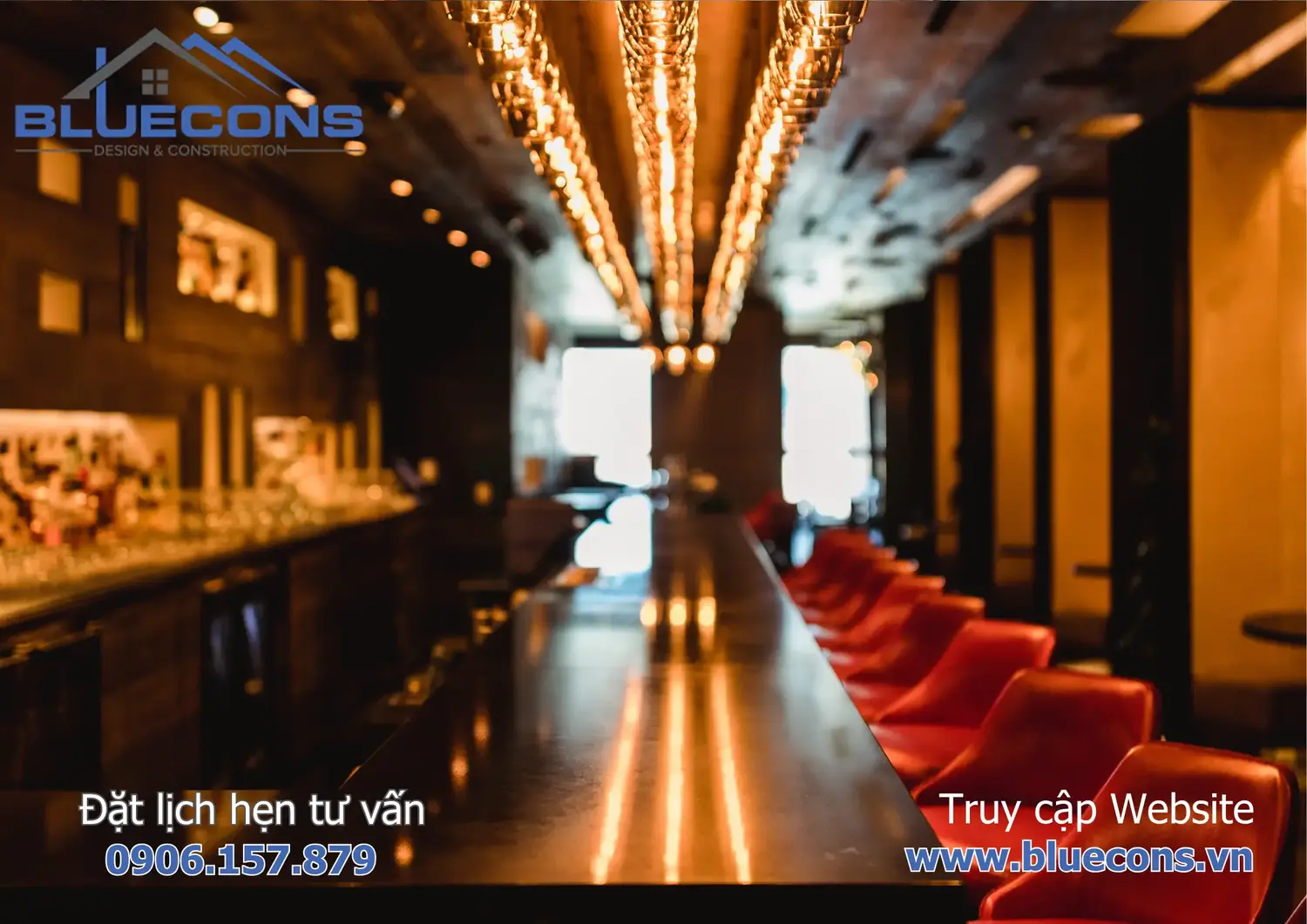 Quầy bar quán cà phê 3 Quầy bar quán cà phê