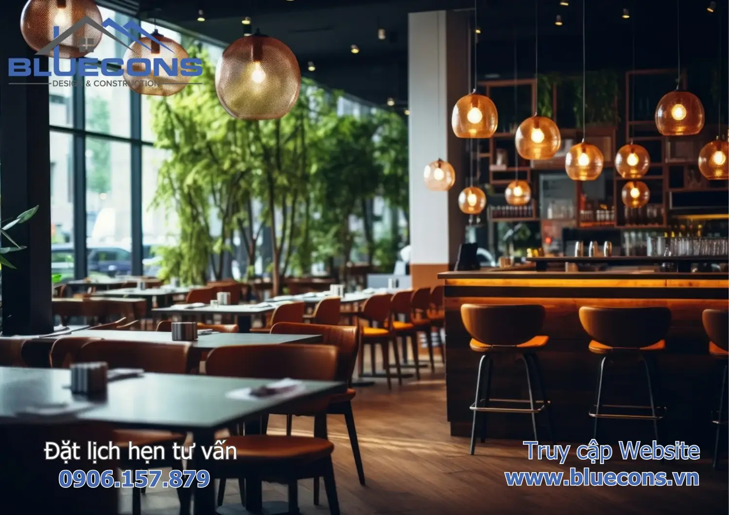 Quầy bar quán cà phê 4 Quầy bar quán cà phê