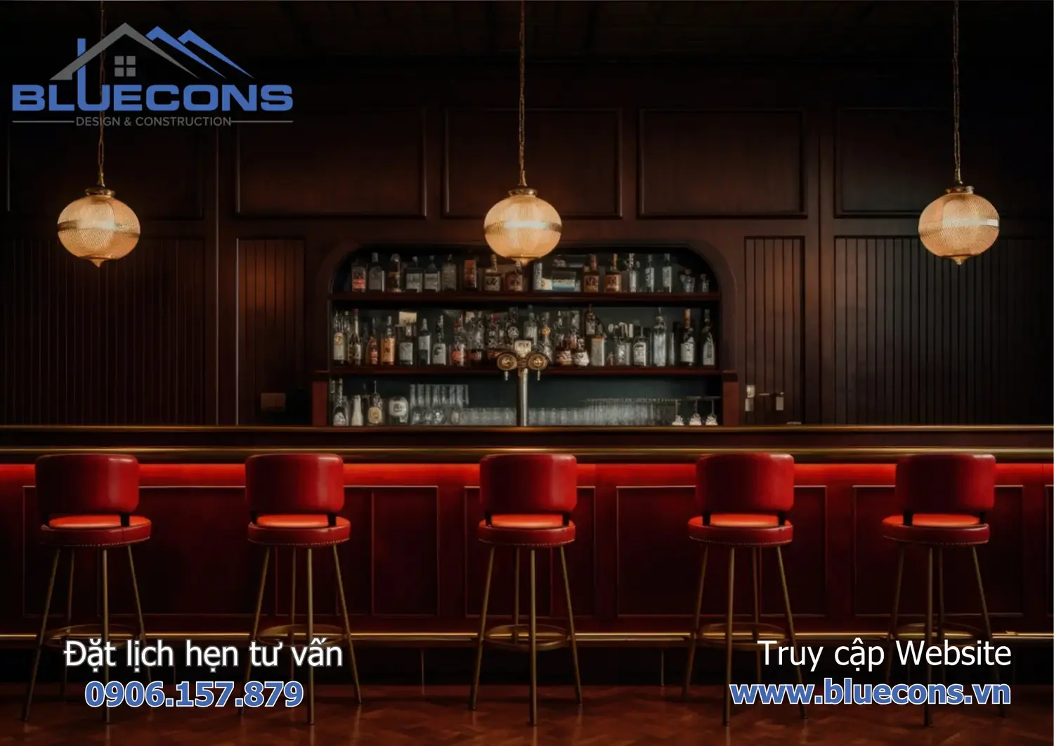 Quầy bar quán cà phê 6 Quầy bar quán cà phê