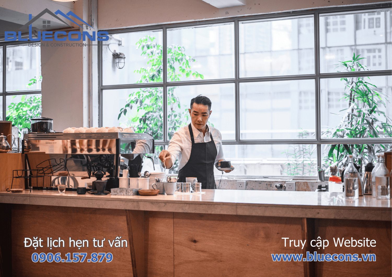 Quầy cafe mini 3 Quầy cafe mini