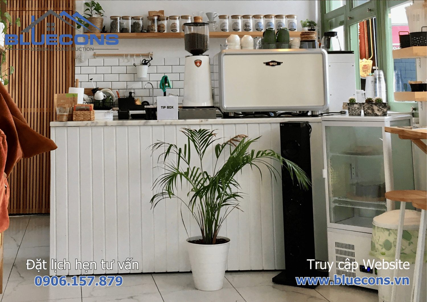 Quầy cafe mini 6 Quầy cafe mini