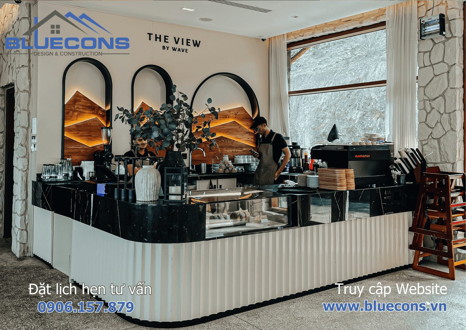 Quầy pha chế ngoài trời