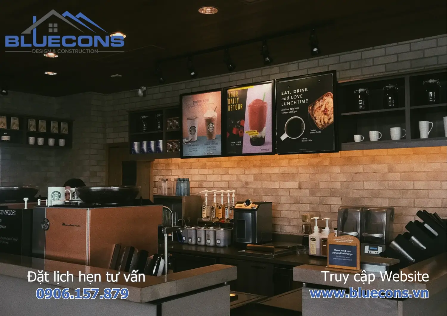 Thiết kế quầy pha chế tiện lợi 5 Thiết kế quầy pha chế tiện lợi