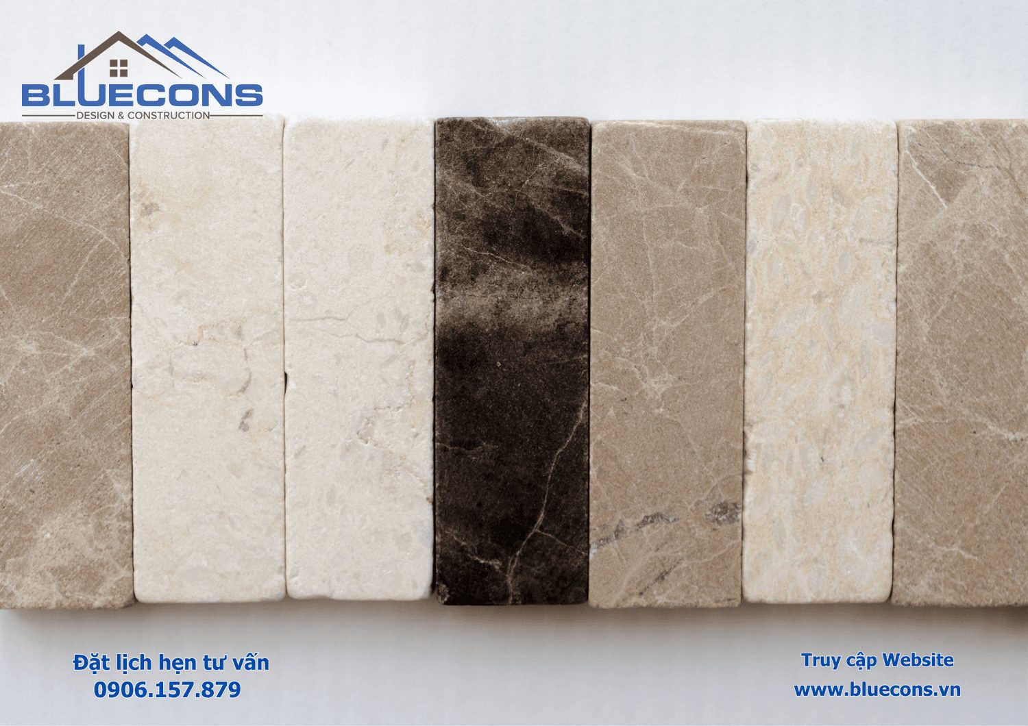Độ bền đá tự nhiên làm quầy bar