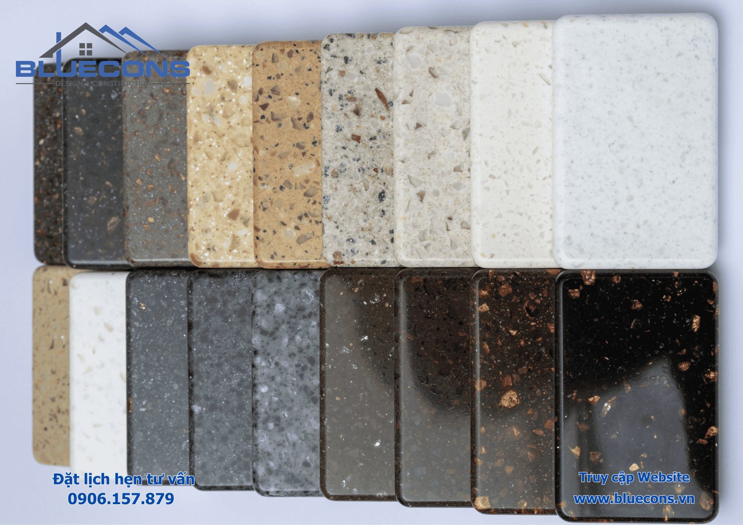 Độ bền đá tự nhiên làm quầy bar