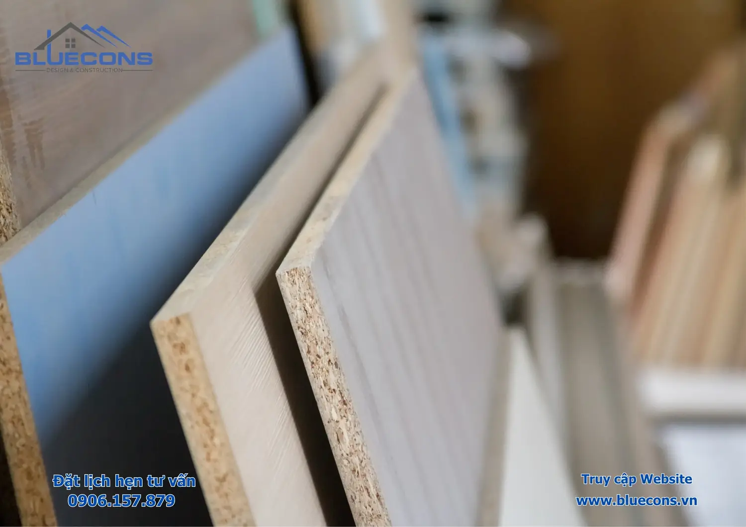 Gỗ công nghiệp laminate làm quầy lễ tân 5 Gỗ công nghiệp laminate làm quầy lễ tân