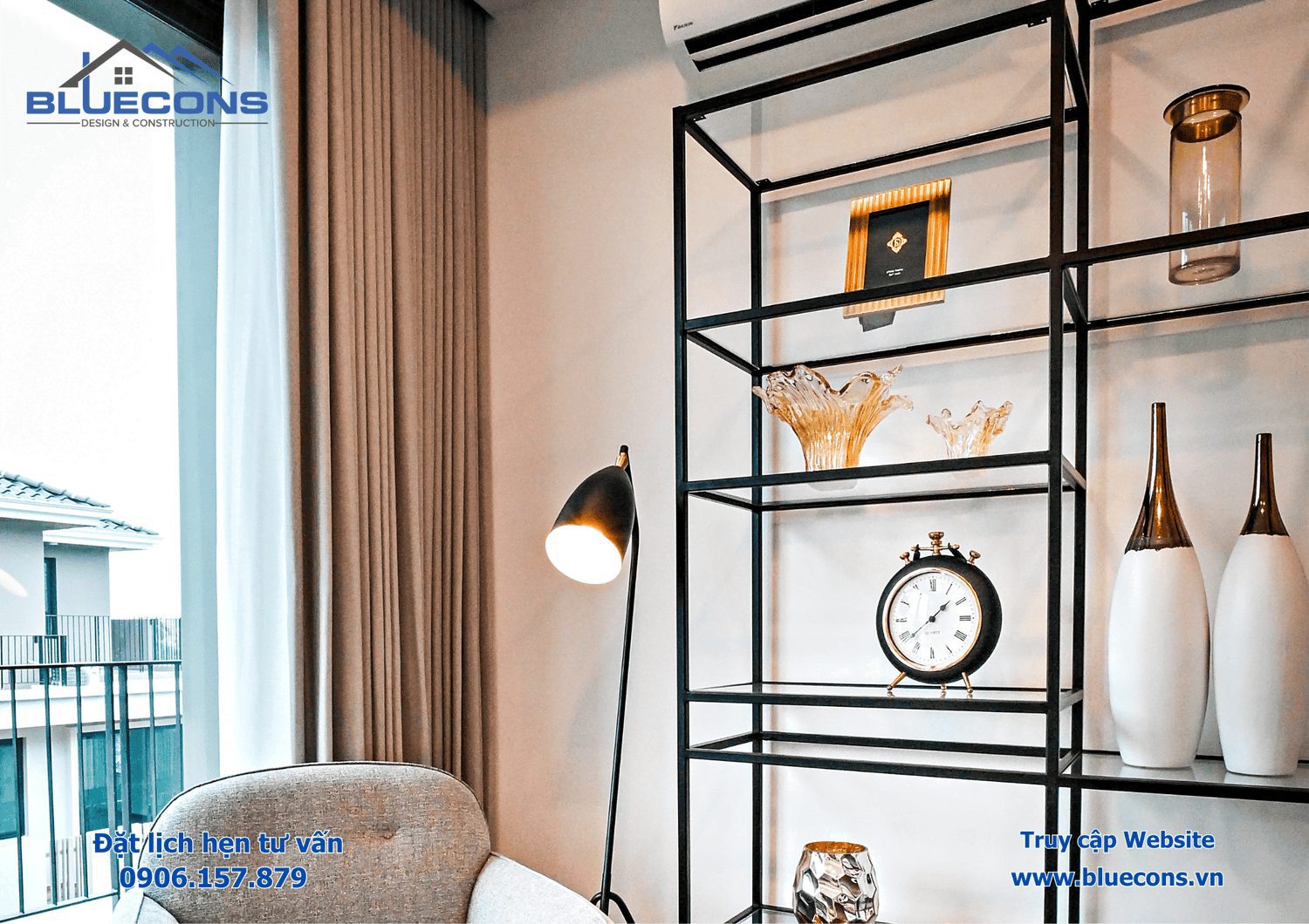 Thép không gỉ làm kệ trưng bày