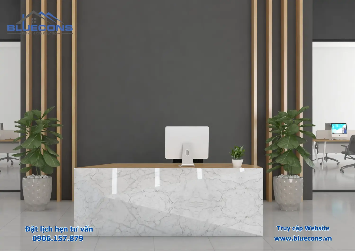 Tiện ích Đá Marble ôp mặt quầy 6 Tiện ích Đá Marble ôp mặt quầy