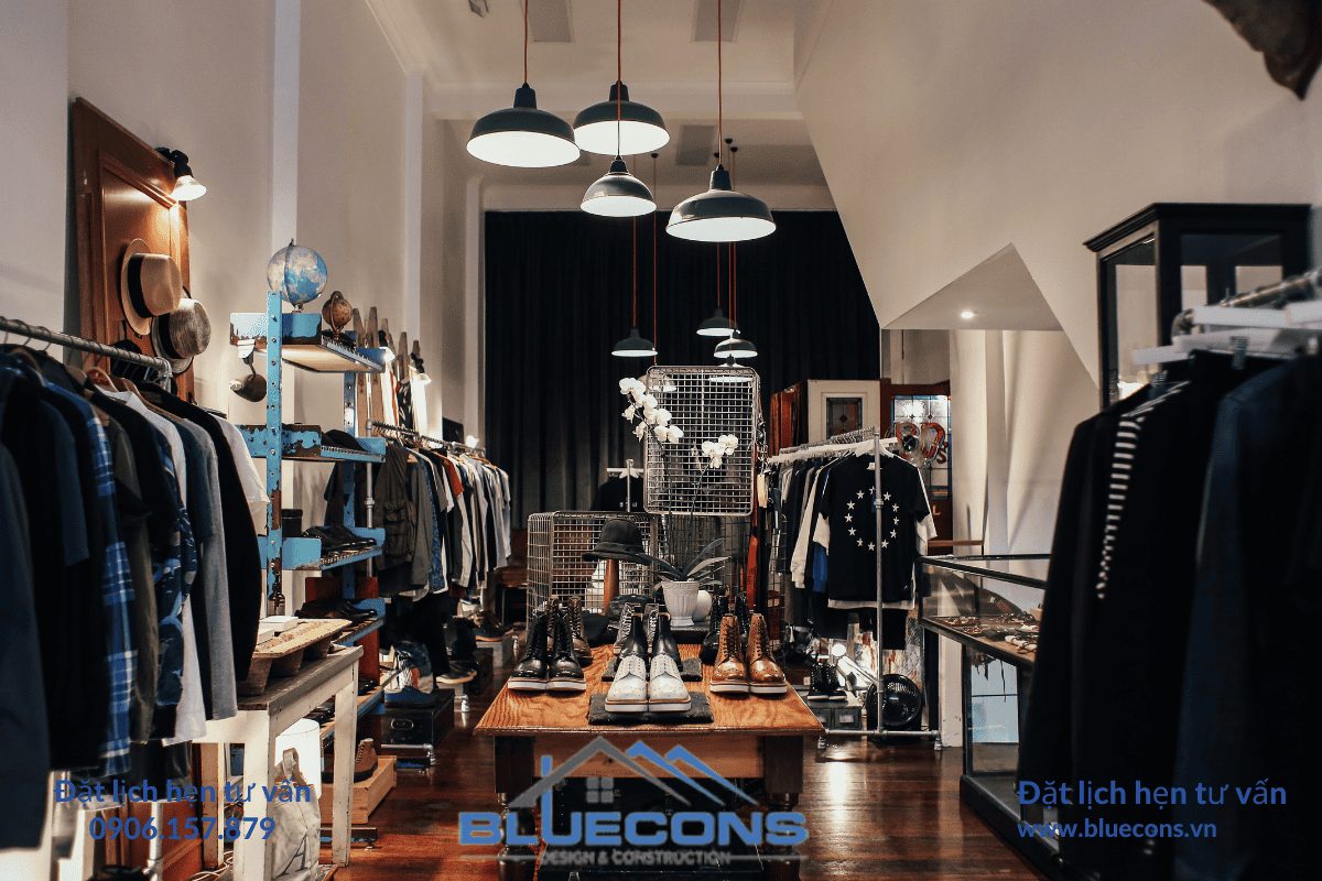 Thiết Kế Nội Thất Shop Thời Trang Tại Bluecons: Cánh Cửa Đưa Bạn Đến Đỉnh Cao