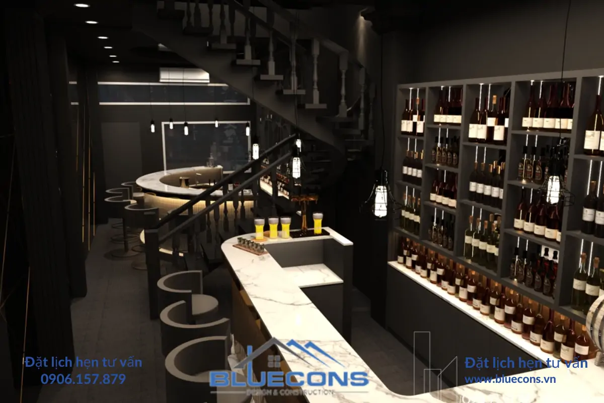 Quầy Bar BlueCons- Nơi Mang Đếm Cảm Nhận Mới Lạ 4 Quầy Bar BlueCons- Nơi Mang Đếm Cảm Nhận Mới Lạ