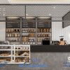 Thiết Kế Nội Thất Quầy Cafe BLUECONS-Sáng Tạo Và Đẳng Cấp QCF017
