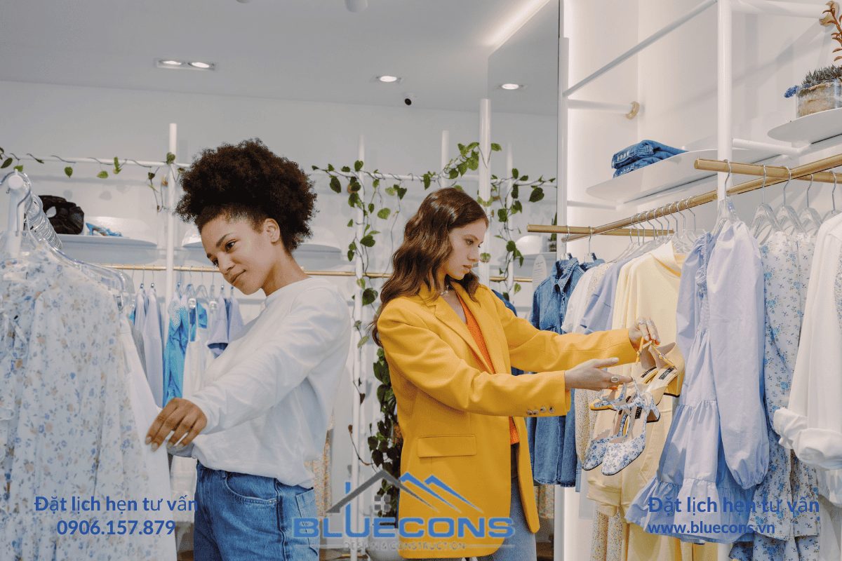 Thiết Kế Nội Thất Shop Thời Trang Tại Bluecons: Cánh Cửa Đưa Bạn Đến Đỉnh Cao