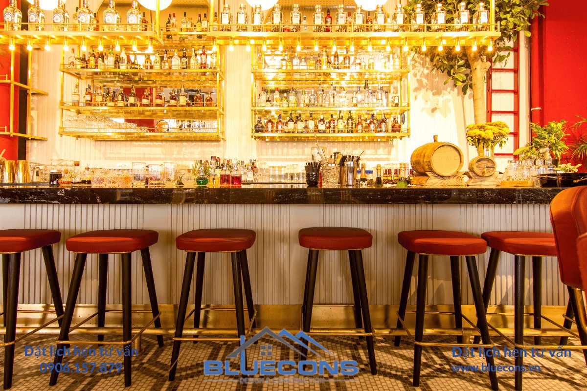 Thiết Kế Nội Thất Quầy Bar Cực Ấn Tượng: Tạo nên sự thành công số 1 của bạn tại Bluecons.