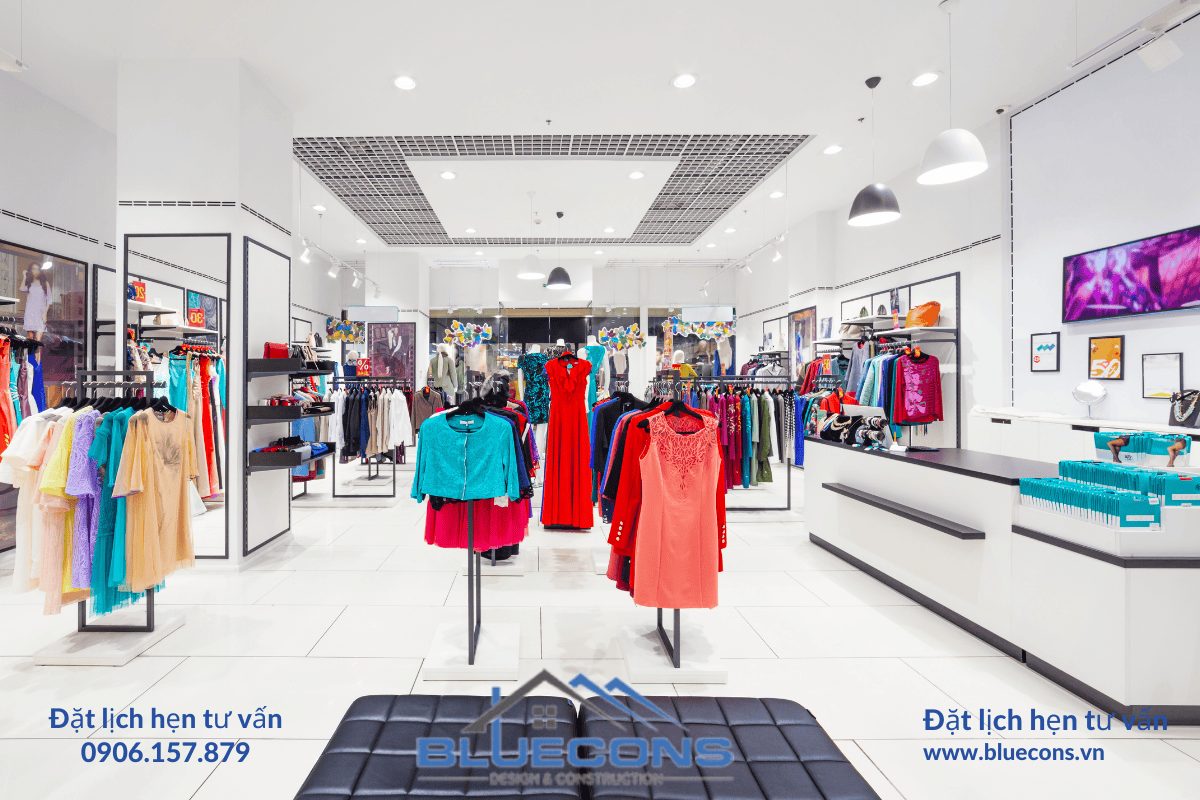 Thiết Kế Nội Thất Shop Thời Trang Tại Bluecons: Cánh Cửa Đưa Bạn Đến Đỉnh Cao
