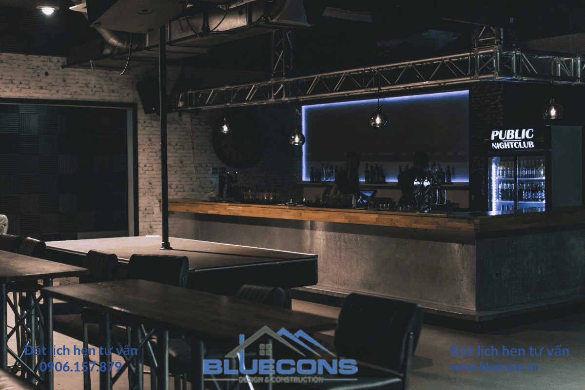 Thiết Kế Nội Thất Quầy Bar Cực Ấn Tượng: Tạo nên sự thành công số 1 của bạn tại Bluecons.