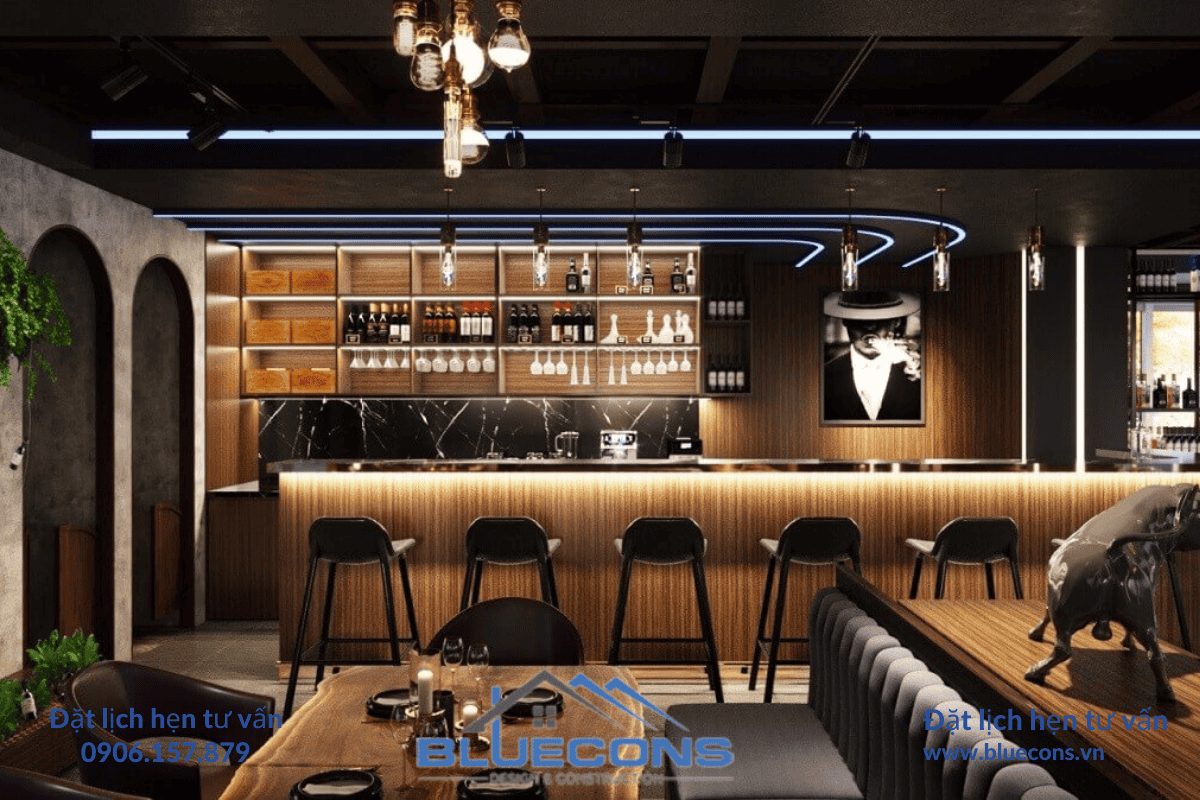 Quầy Bar BlueCons: Nơi Hòa Quyện Nghệ Thuật Và Giải Trí