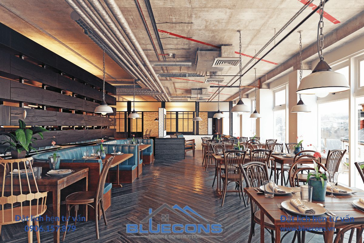 Thiết Kế Nội Thất Quán Cà Phê Của Bạn Thật Hấp Dẫn Chỉ Có Tại Bluecons
