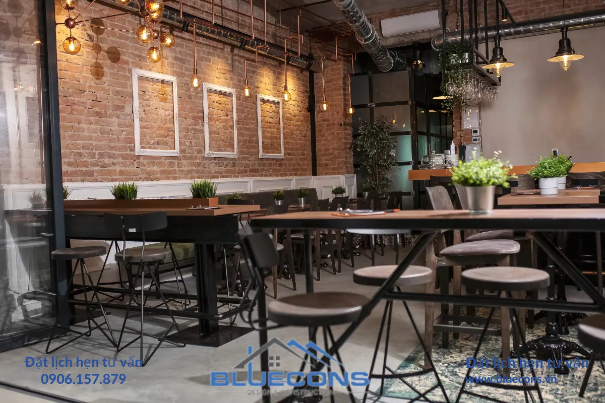 Thiết Kế Nội Thất Quán Cà Phê Tại Bluecons: Yếu Tố Quyết Định Sự Thành Công