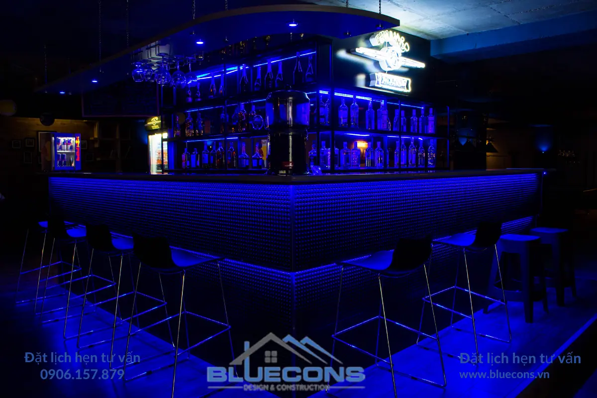 Kiến tạo nên những thiết kế nội thất mới lạ số 1 cho quầy bar của bạn ngay tại Bluecons. 3 Kiến tạo nên những thiết kế nội thất mới lạ số 1 cho quầy bar của bạn ngay tại Bluecons.