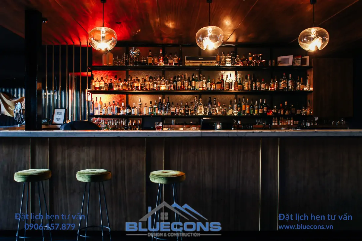 Thiết kế Nội thất & Thi công Quầy Bar Bluecons: Sáng tạo và Chất lượng 2 THI CÔNG NỘI THẤT VĂN PHÒNG