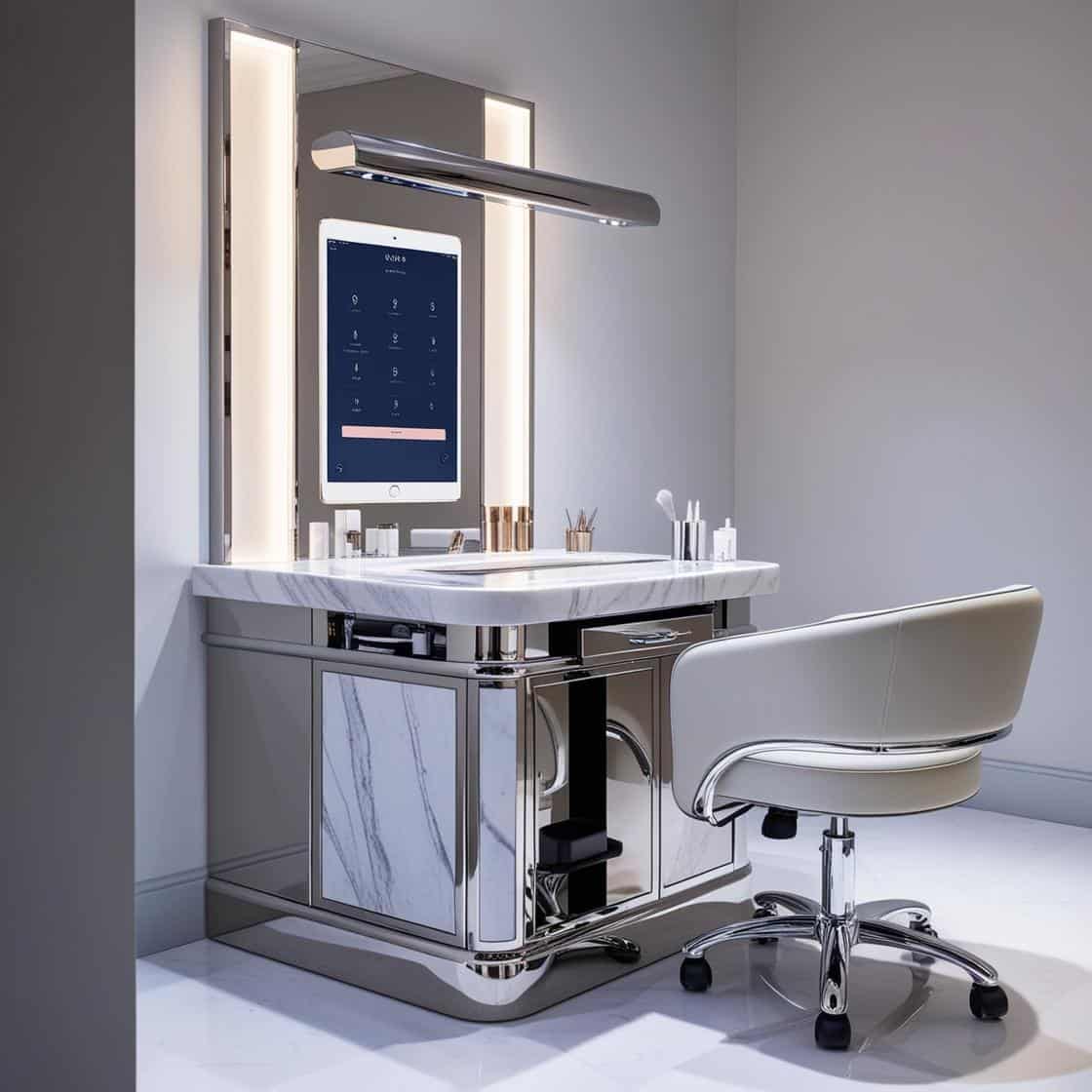 Bàn Nail Hiện Đại Tích Hợp Công Nghệ (1)
