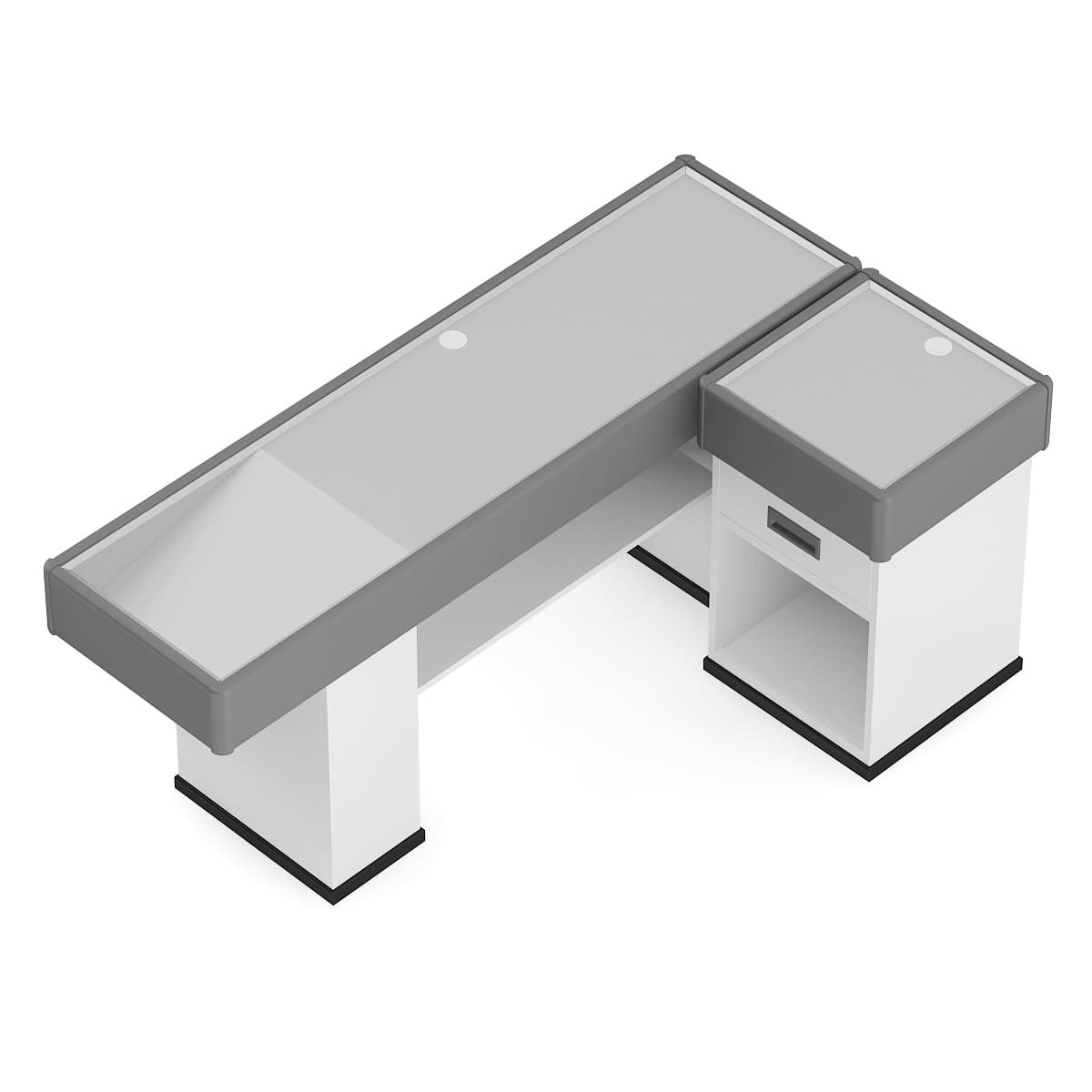 Bàn Thu Ngân Cách Điệu Ấn Tượng QTN028 3