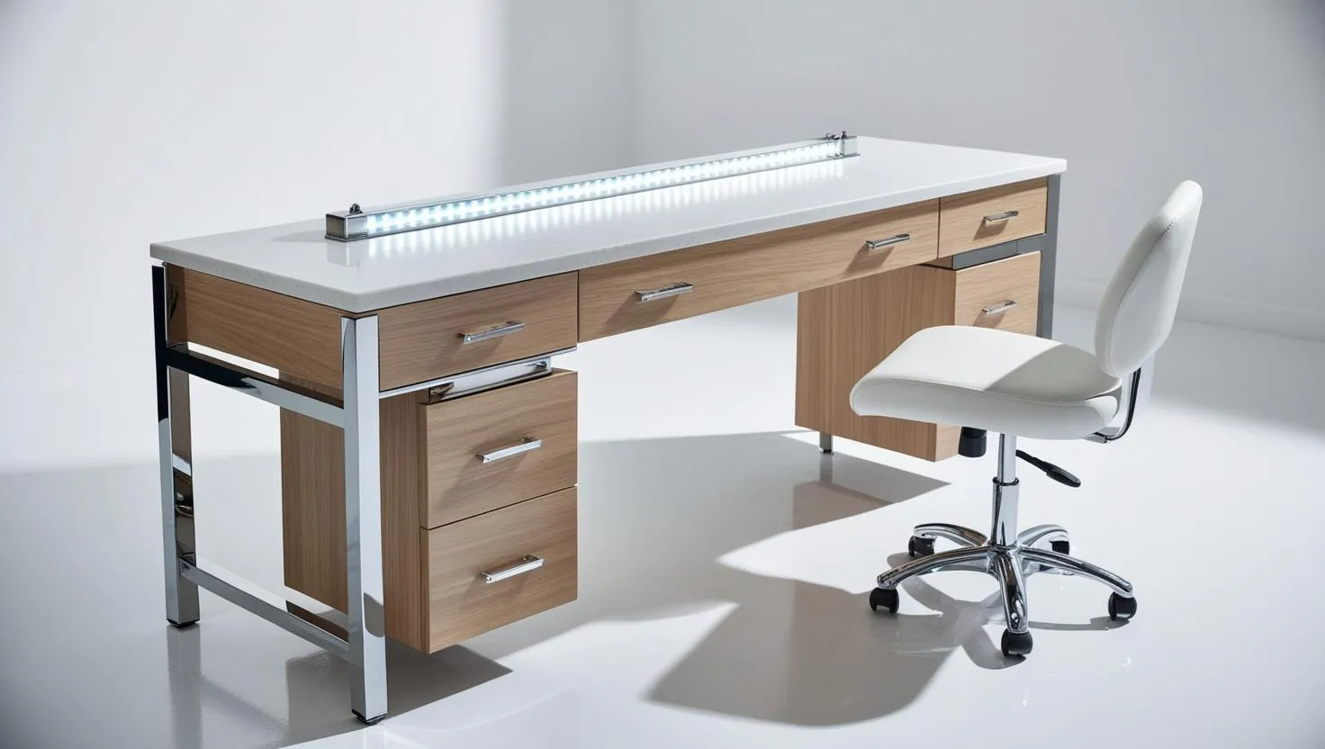 Bàn làm nail có đèn tích hợp 6 Bàn làm nail có đèn tích hợp (1)