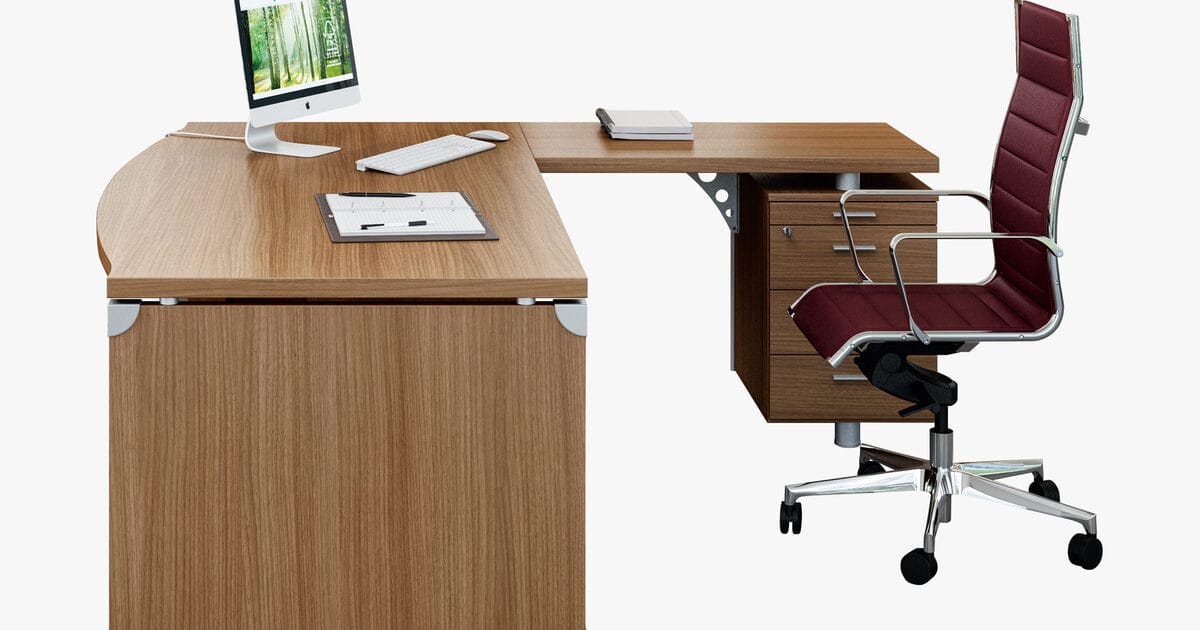 Bàn làm việc gỗ công nghiệp 5