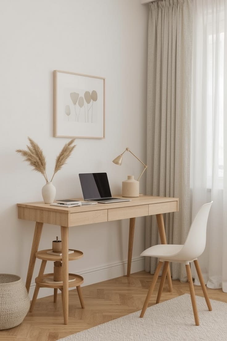 Bàn làm việc plywood (3)