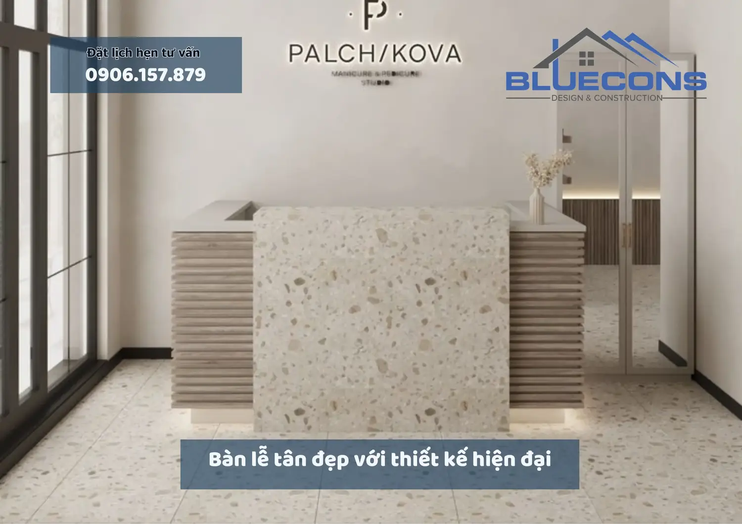 Bàn lễ tân đẹp với thiết kế hiện đại sang trọng mới nhất 2024 11 Bàn lễ tân đẹp với thiết kế hiện đại sang trọng mới nhất 2024