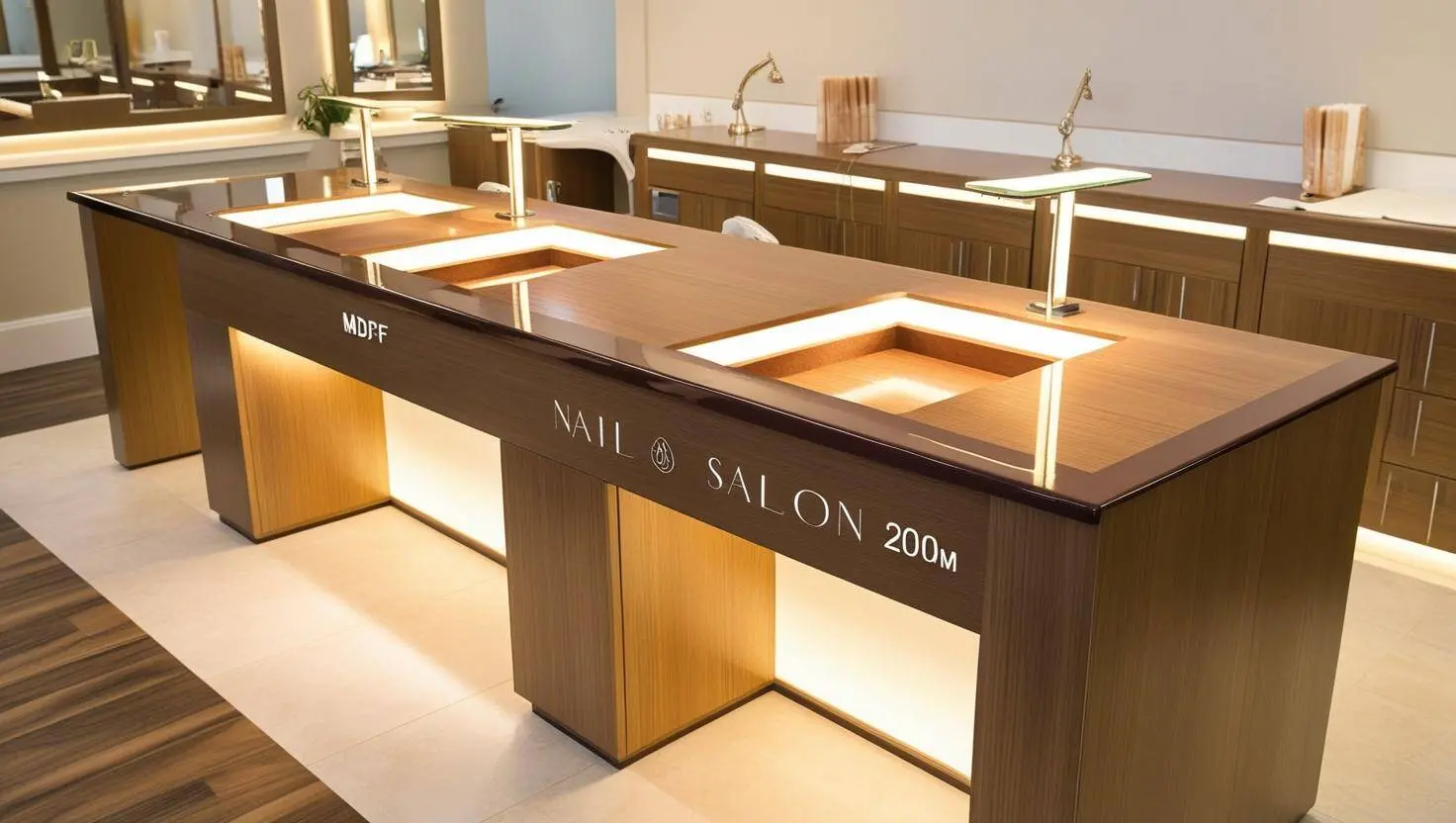 Bàn nail dành cho salon (3) Bàn nail dành cho salon (3)