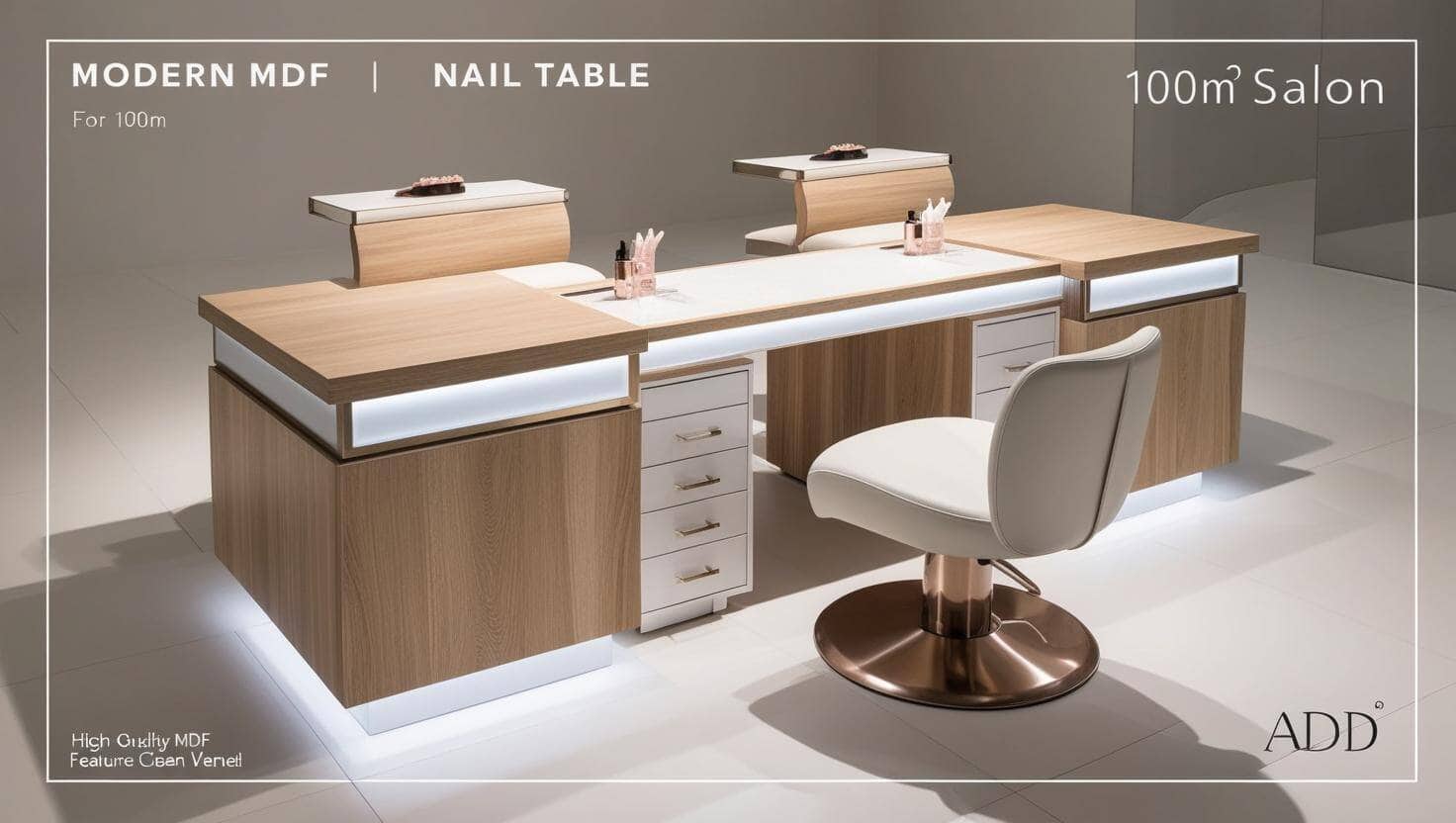 Bàn nail gỗ công nghiệp (2) Bàn nail gỗ công nghiệp (2)