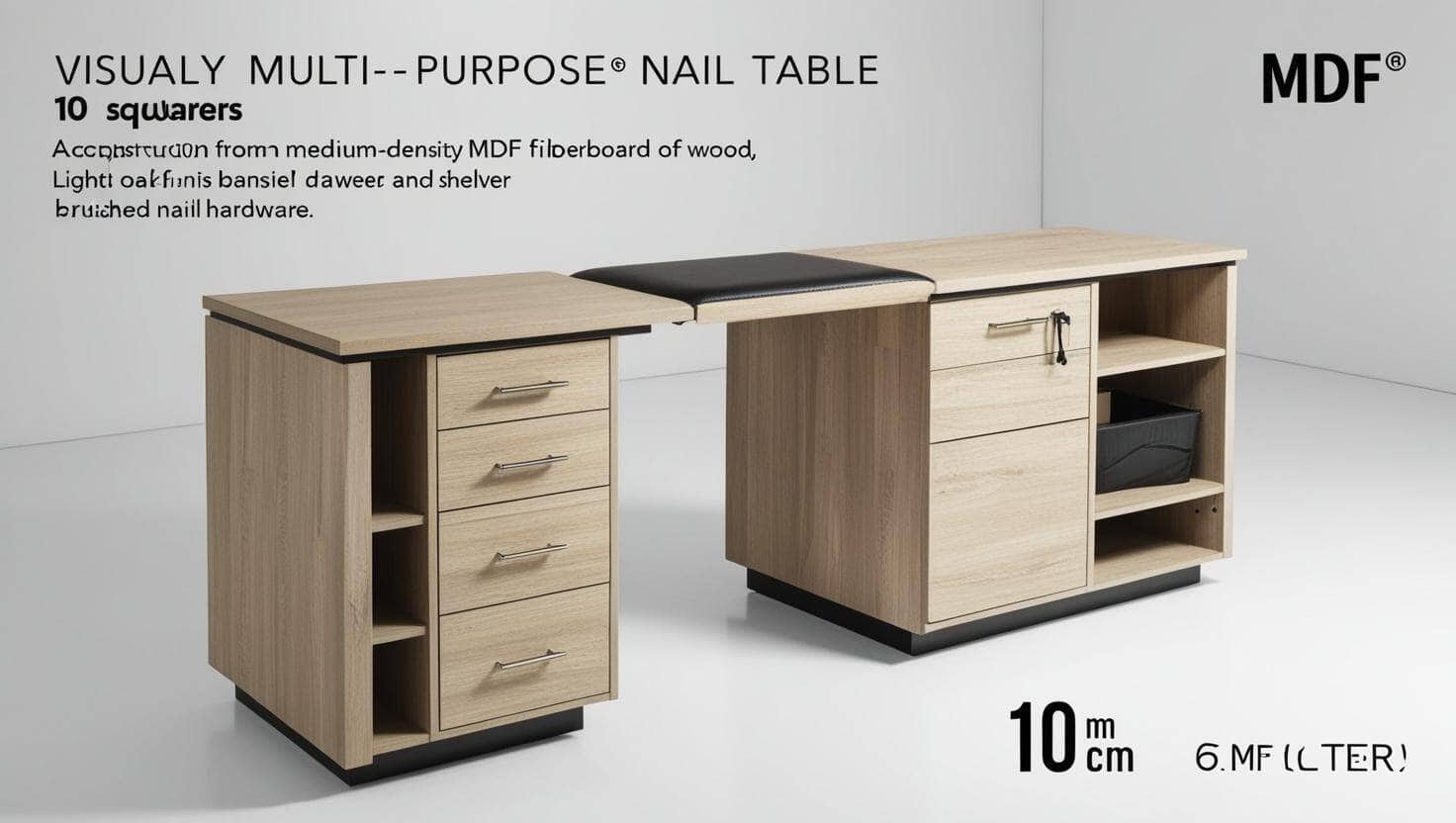 Bàn nail thiết kế đa năng Bàn nail thiết kế đa năng