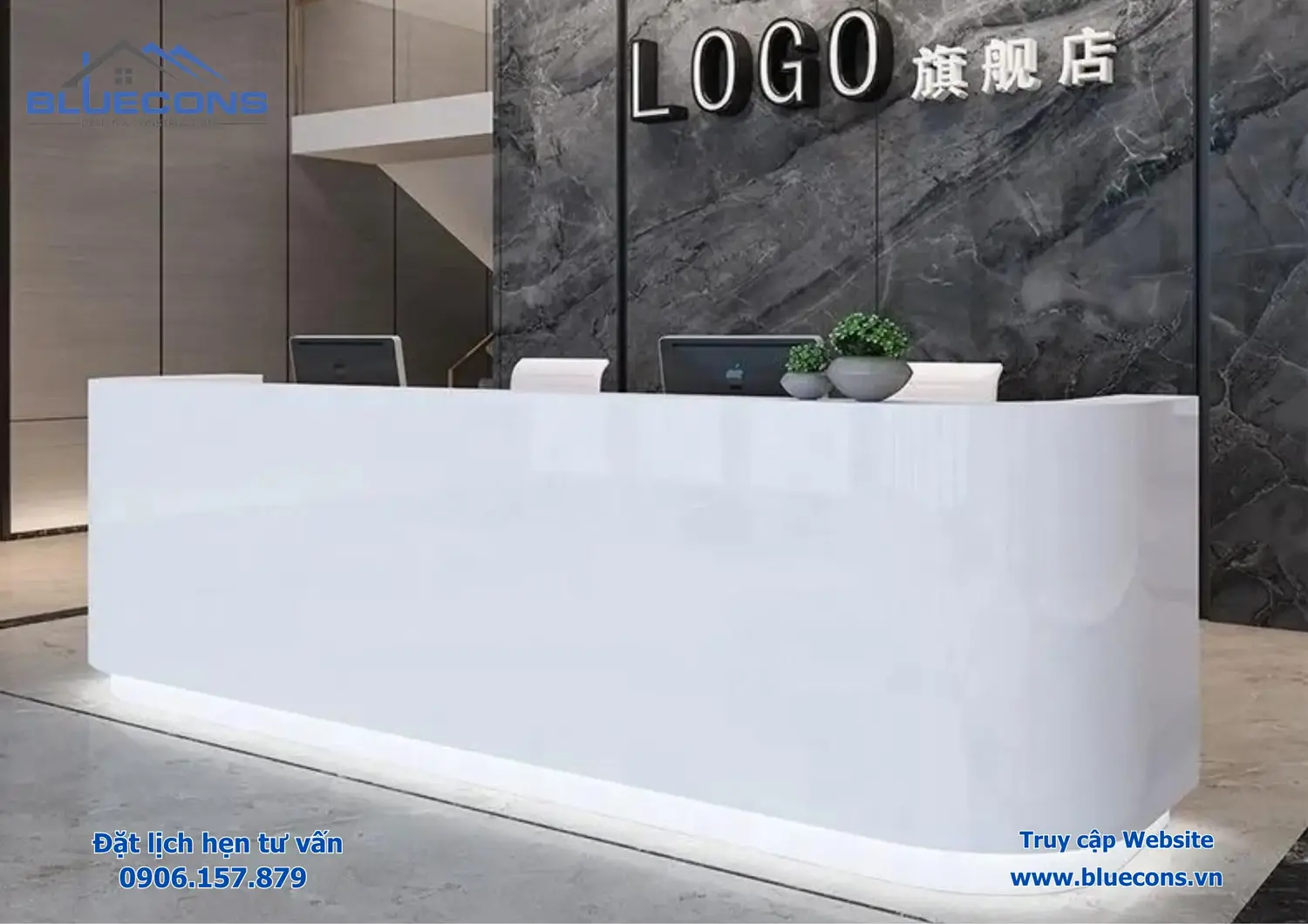 Quầy lễ tân nhỏ đẹp, Bàn quầy lễ tân nhỏ đẹp tiện lợi 2024 10 Quầy lễ tân nhỏ đẹp, Bàn quầy lễ tân nhỏ đẹp tiện lợi 2024