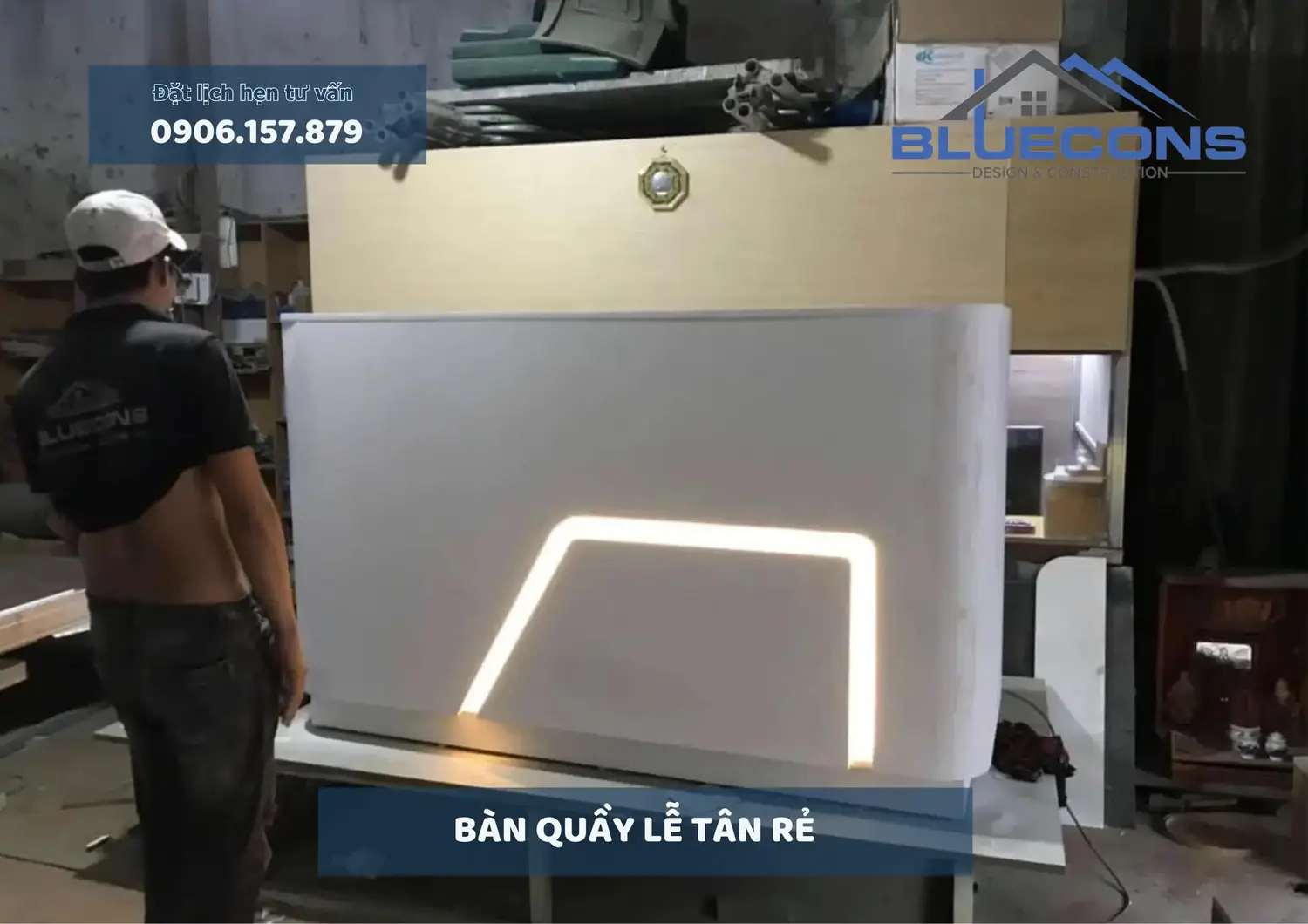 Bàn quầy lễ tân rẻ đẹp, thiết kế bàn quầy lễ tân cao cấp nhất 2024 13 Bàn quầy lễ tân rẻ đẹp, thiết kế bàn quầy lễ tân cao cấp nhất 2024