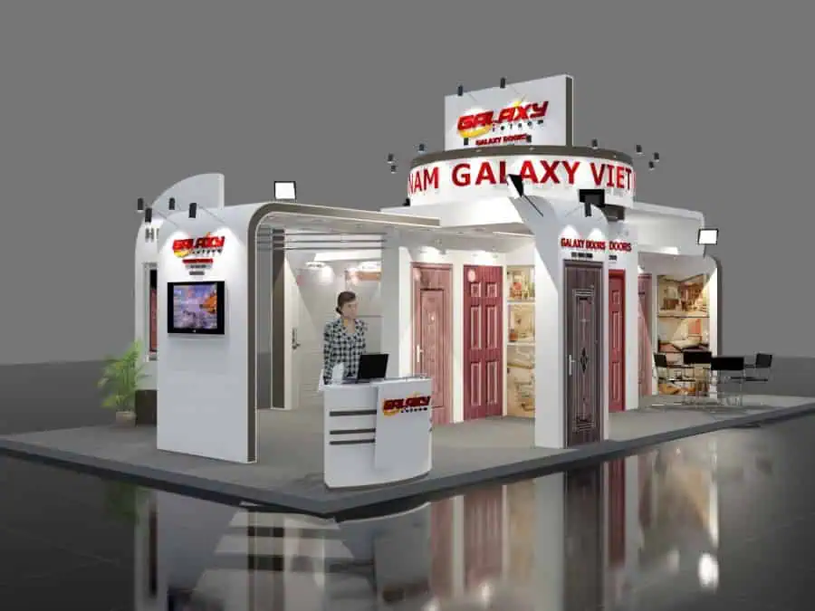 Báo giá thiết kế gian hàng triển lãm 5 Báo giá thiết kế gian hàng triển lãm 5