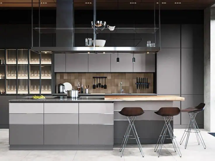 Bếp có quầy bar sang trọng 4 Bếp có quầy bar sang trọng 4