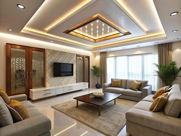 Chi phí thi công trần thạch cao bao nhiêu tiền m2 4 Chi phí thi công trần thạch cao bao nhiêu tiền m2 4