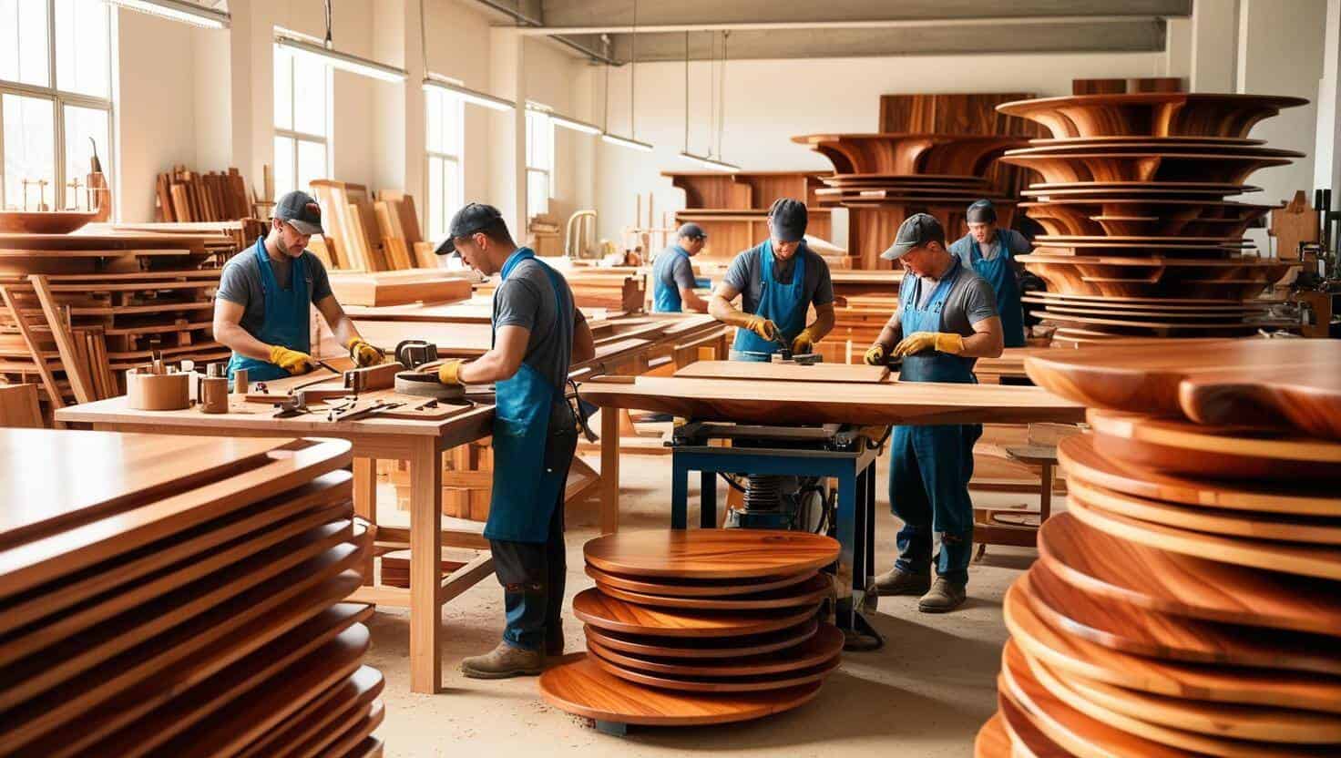 Công ty gia công nội thất gỗ