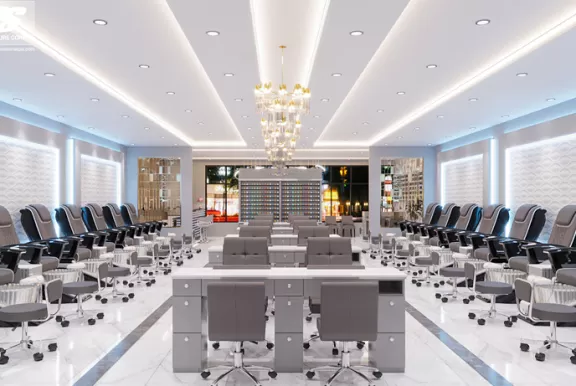 Cung Cấp Nội Thất Tiệm Nail Tại Mỹ (2)