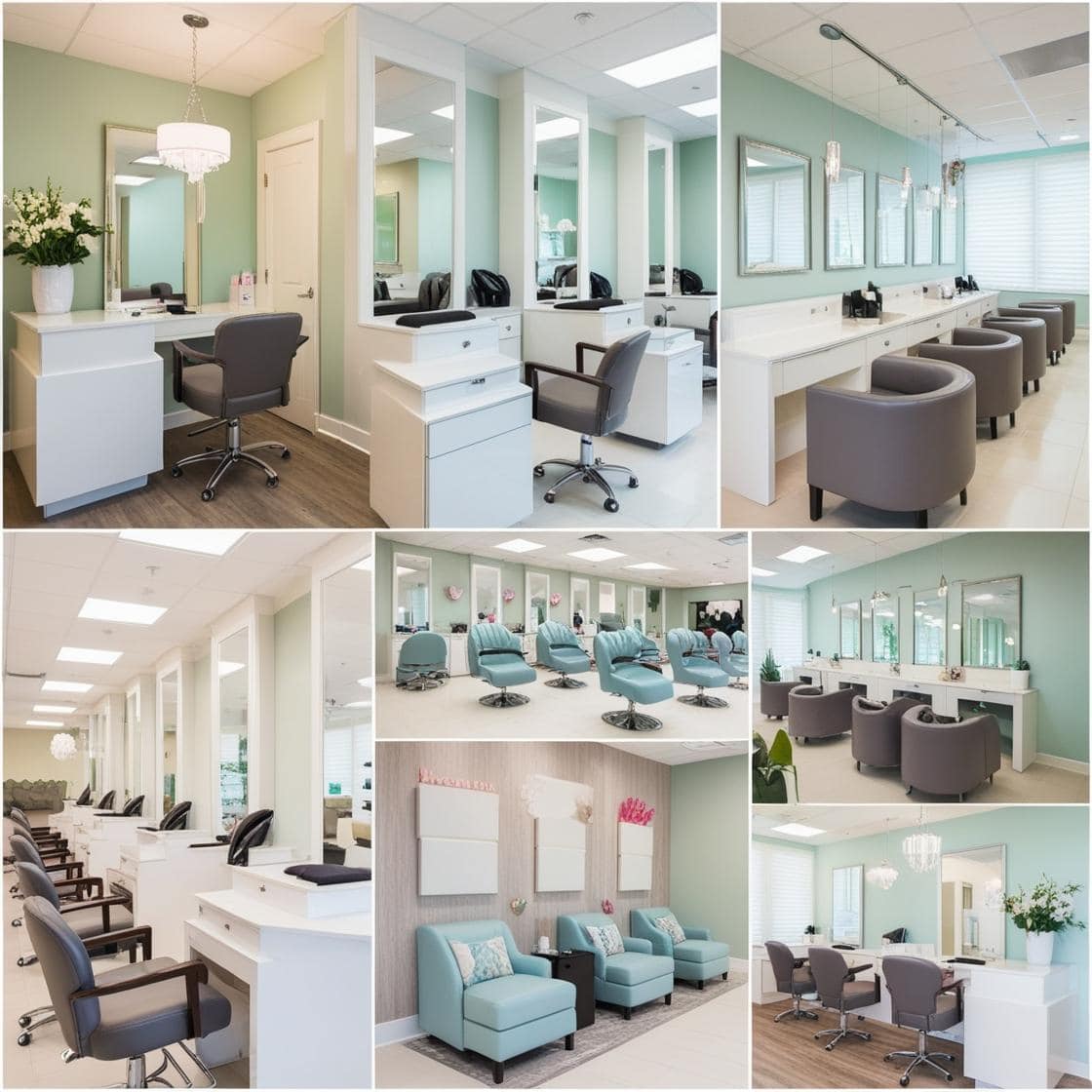 Cung Cấp Nội Thất Tiệm Nail Tại Mỹ
