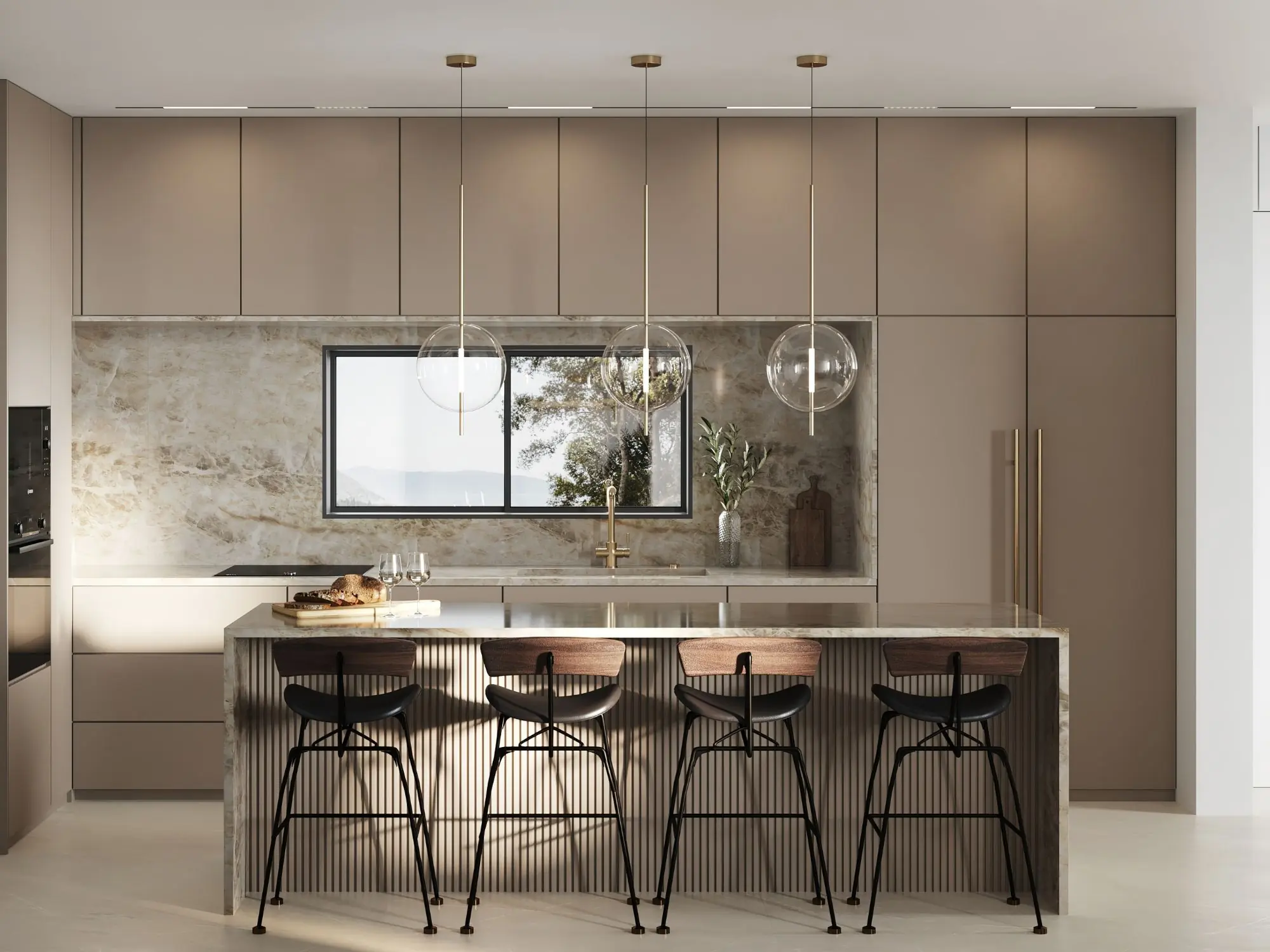 Đèn trang trí quầy bar bếp 2 Đèn trang trí quầy bar bếp 2